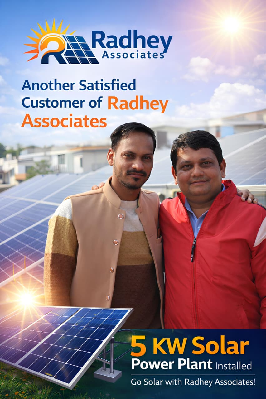 5KW Residential Solar Rooftop Installation - Praveen K. Yadav